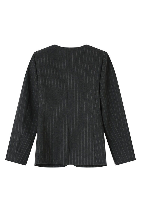 Grace & Mila Americana sin cuello Gris oscuro