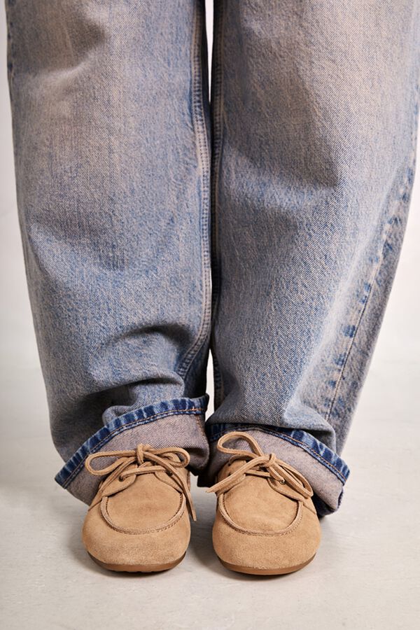 Bryan Stepwise N&aacute;utico suela flexible Beige