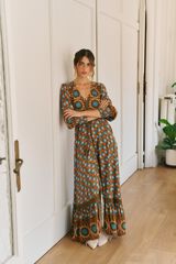 Jaase Vestido maxi Sabrina Multicolor