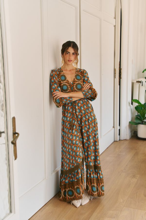Jaase Vestido maxi Sabrina Multicolor