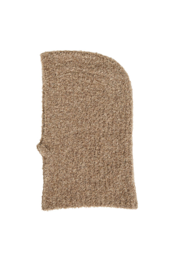 Vila Balaclava de lana Marr&oacute;n