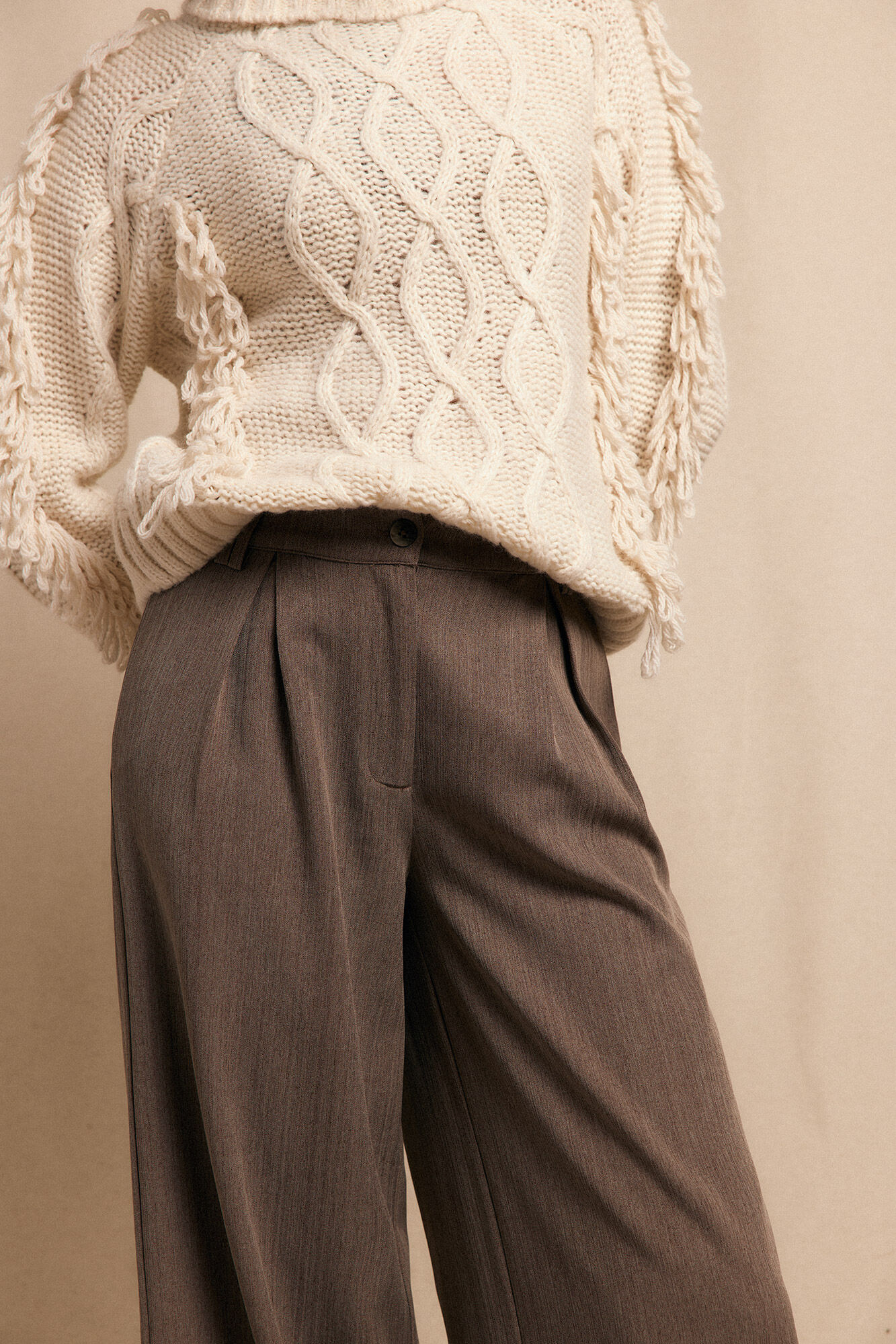 Slowlove Pantal&oacute;n de pinzas rastrero