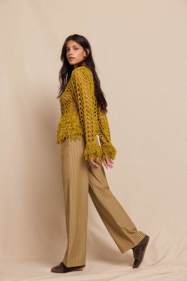 Slowlove Jersey lima flecos Verde