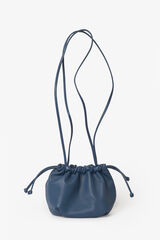 Zubi Bombonera piel Azul oscuro