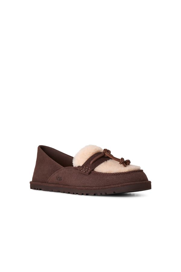 Ugg Mocas&iacute;n Zora Marr&oacute;n oscuro
