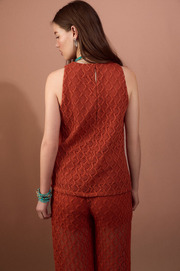 Slowlove Top estructura Naranja