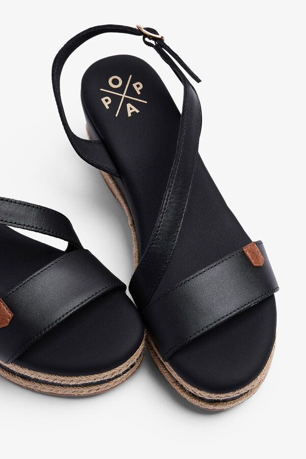 Popa Sandalia cu&ntilde;a baja se&ntilde;ora Ipanema Piel Negro