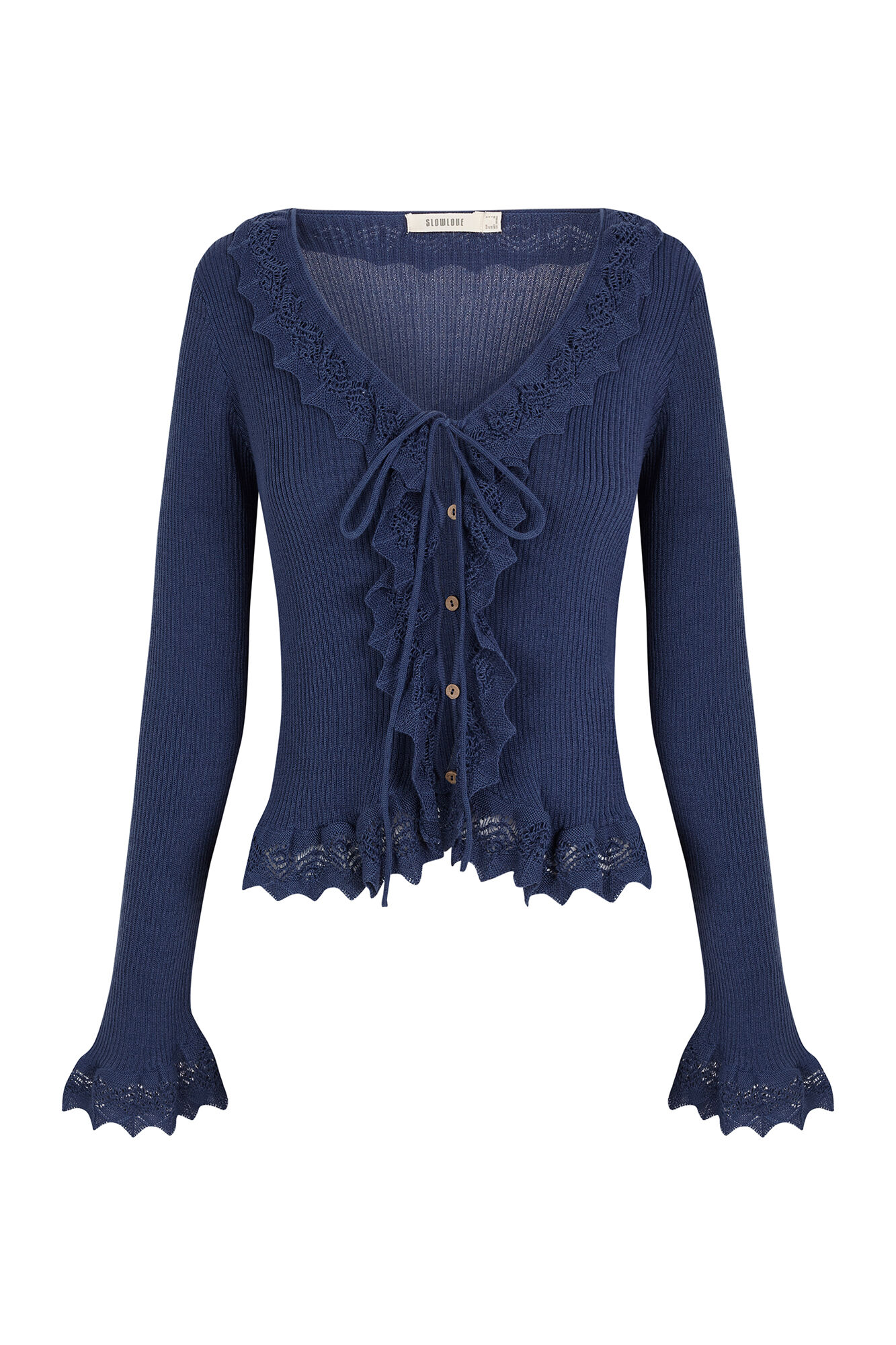 Slowlove Jersey punto efecto degradado