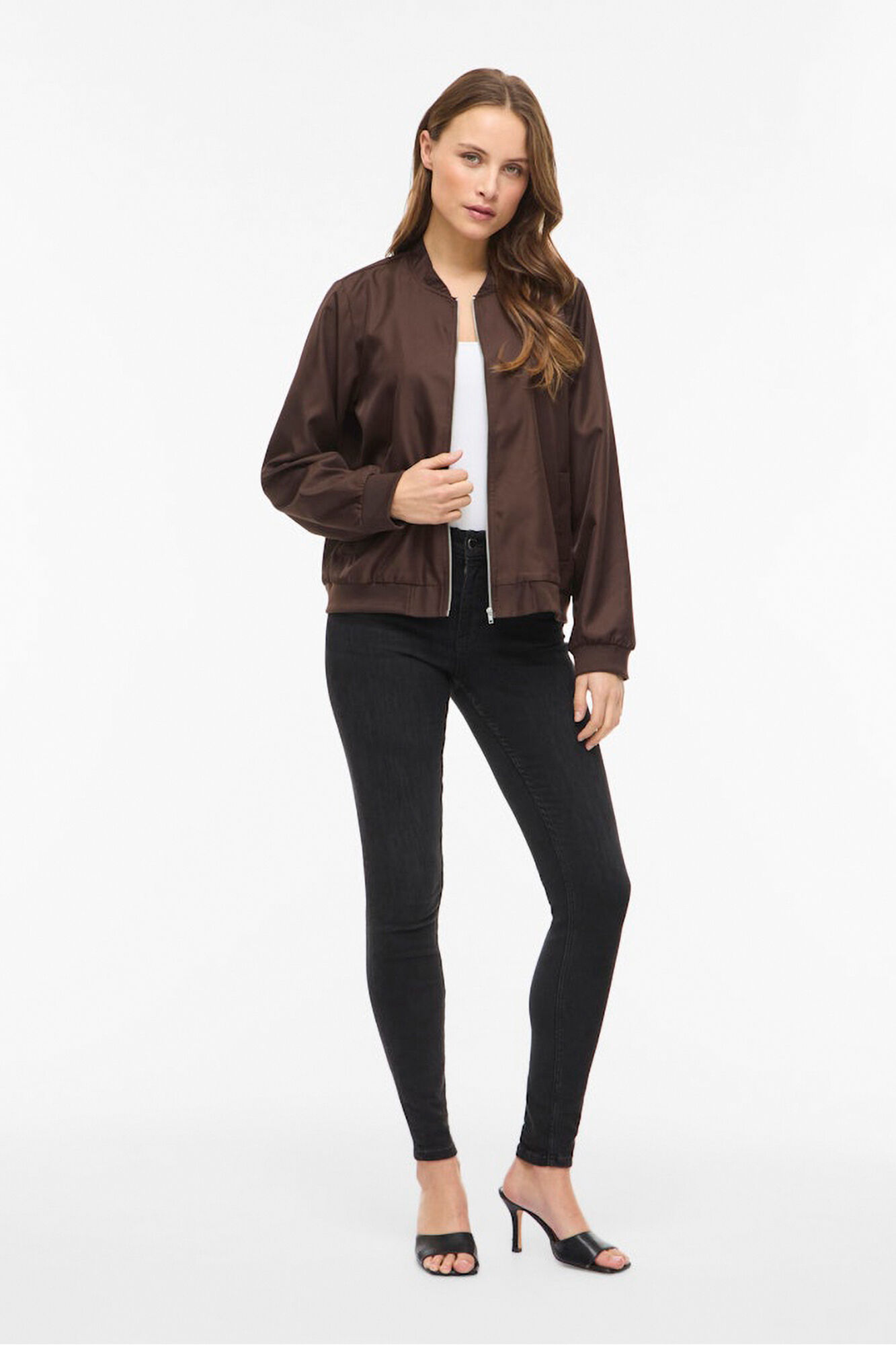 Vila Chaqueta bomber satinada