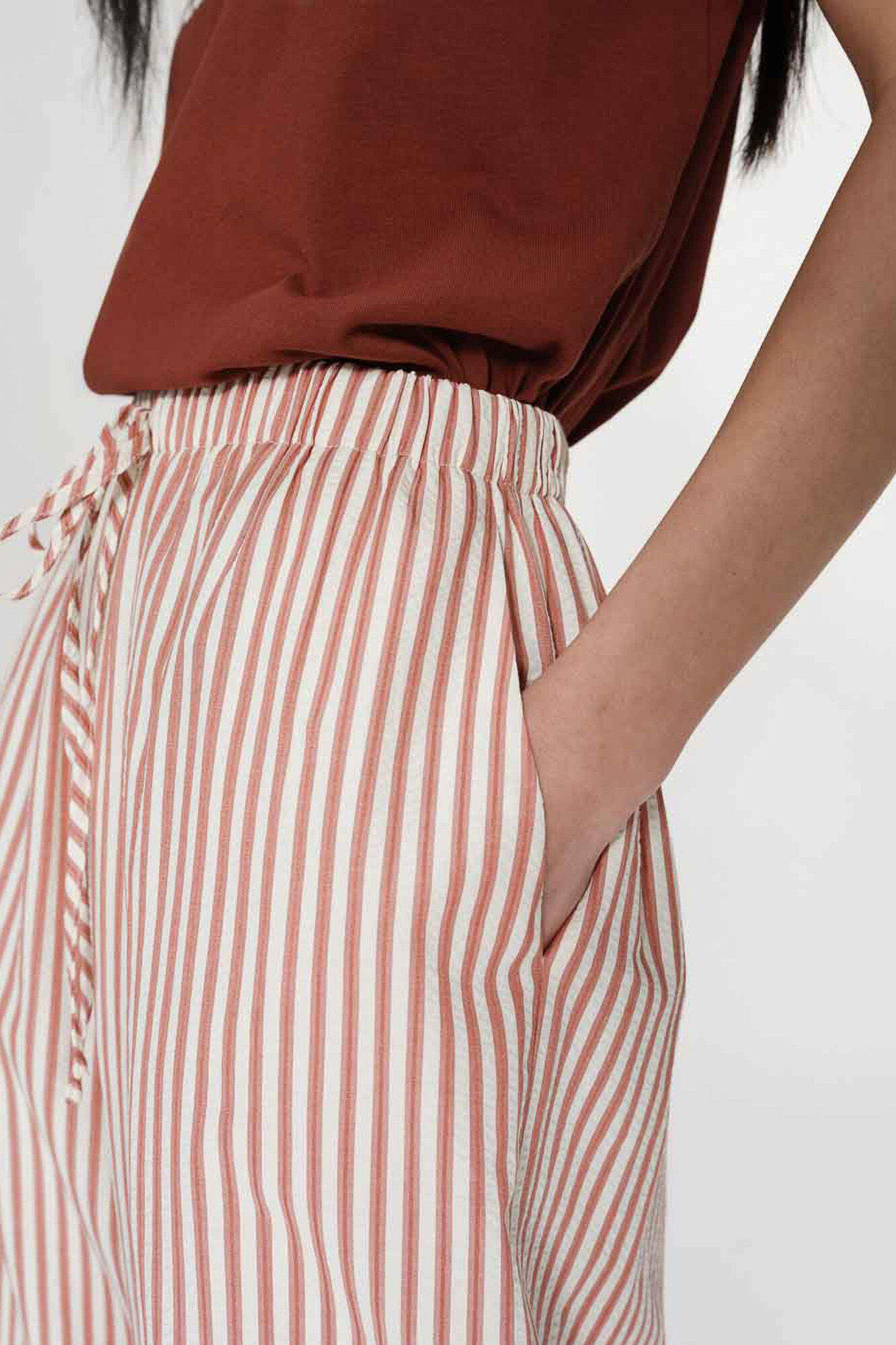 Grace & Mila Pantal&oacute;n a rayas Volute