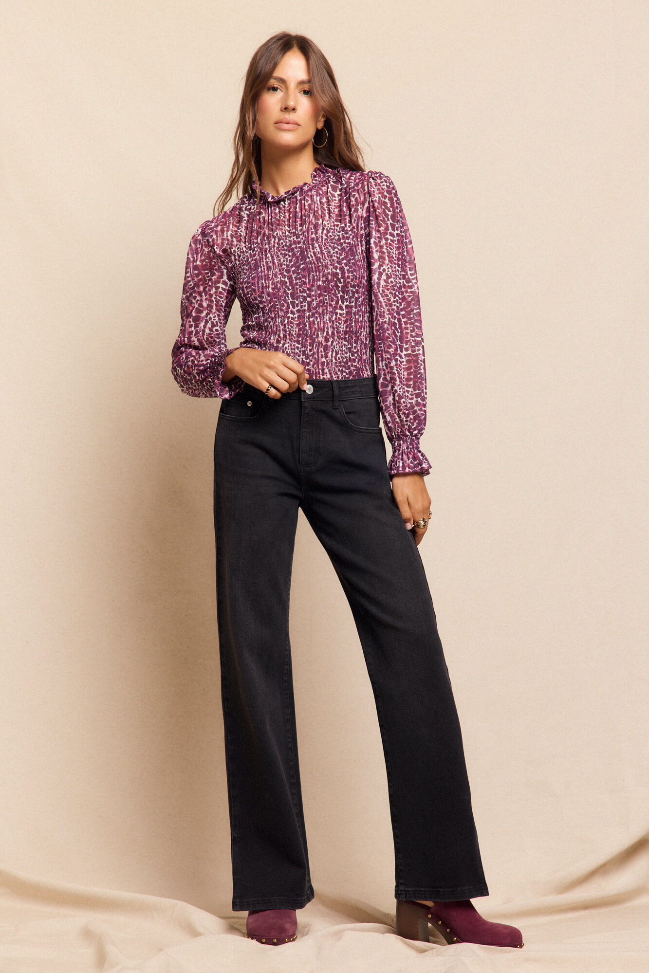 Slowlove Jeans abertura bajo