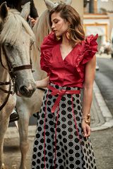 Panambi Camisa Ria Rojo