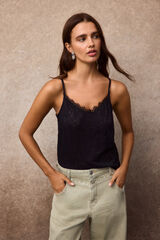 Slowlove Top lencero Negro