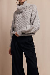 Slowlove Pantalón de pinzas Negro