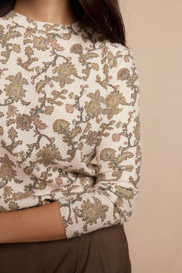 Slowlove Camiseta estructura estampada Multicolor