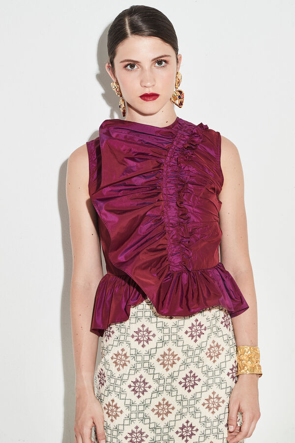 Panambi Camisa Caneil Granate