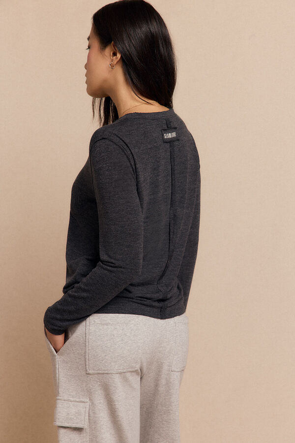 Slowlove Top panadero Gris