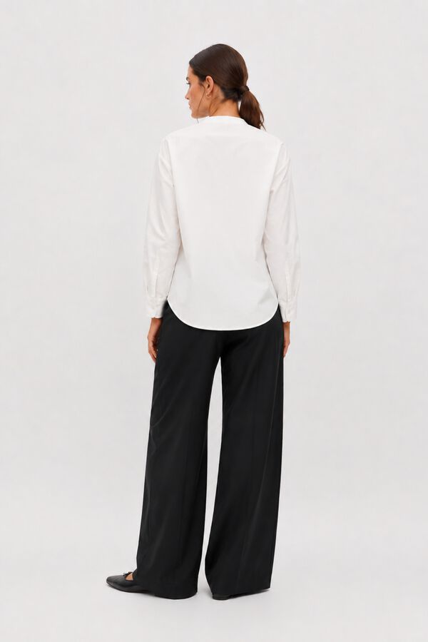 Object Blusa volantes Blanco