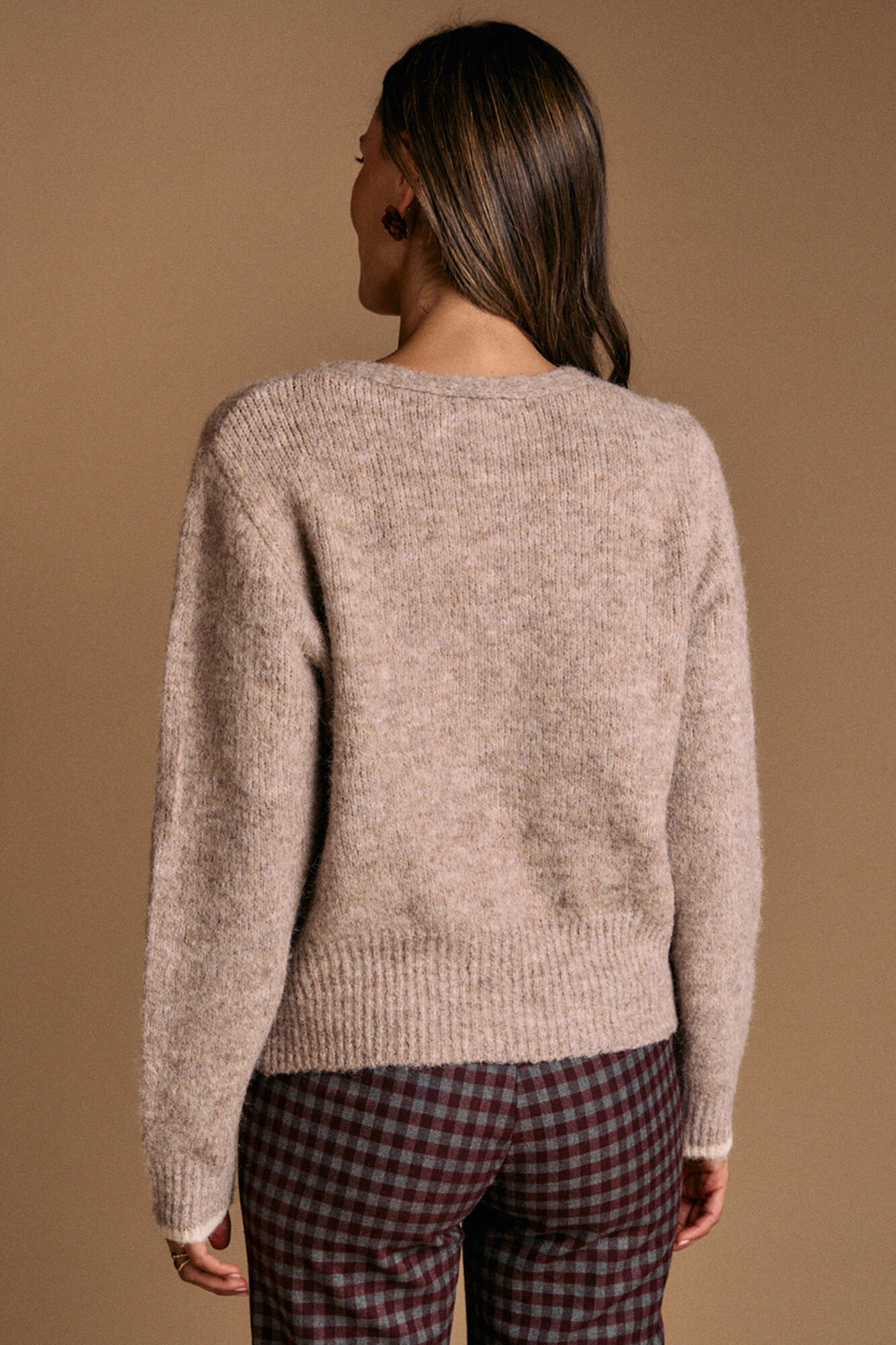 Pol&iacute;n Et Moi C&aacute;rdigan punto Tanisha