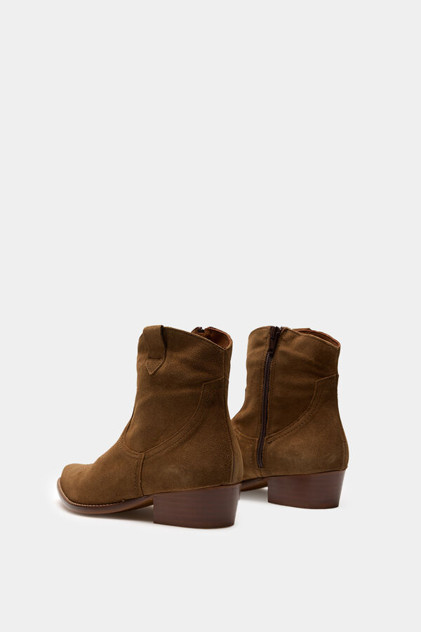 Bryan Stepwise Bot&iacute;n cowboy piel Camel