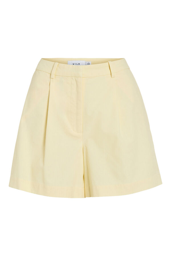 Vila Pantal&oacute;n corto de vestir Amarillo