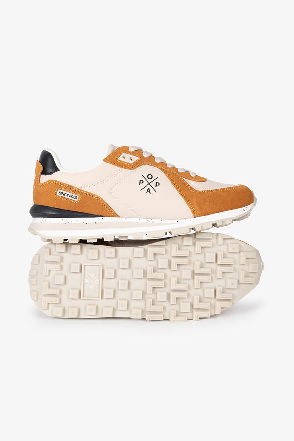 Popa Deportivo se&ntilde;ora Blake Nylon Camel