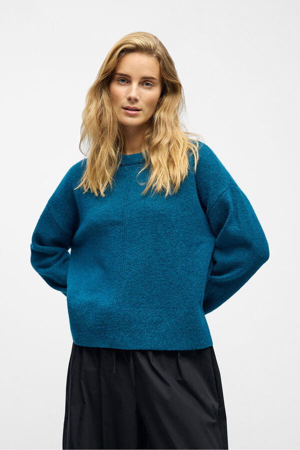 Object Jersey tacto suave Turquesa