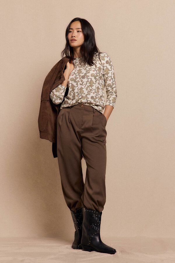 Slowlove Camiseta estructura estampada Multicolor