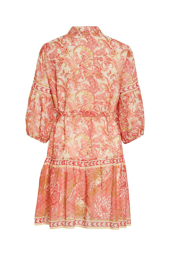 Vila Vestido corto camisero Multicolor