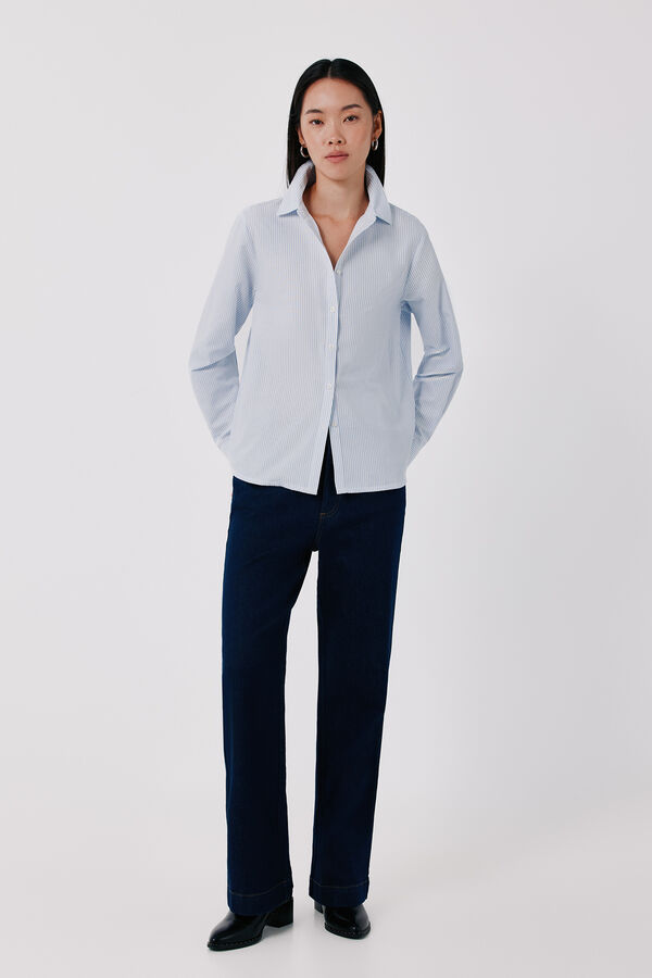 Cortefiel Jeans Bootcut Azul