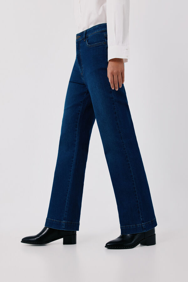 Cortefiel Jeans Bootcut Azul