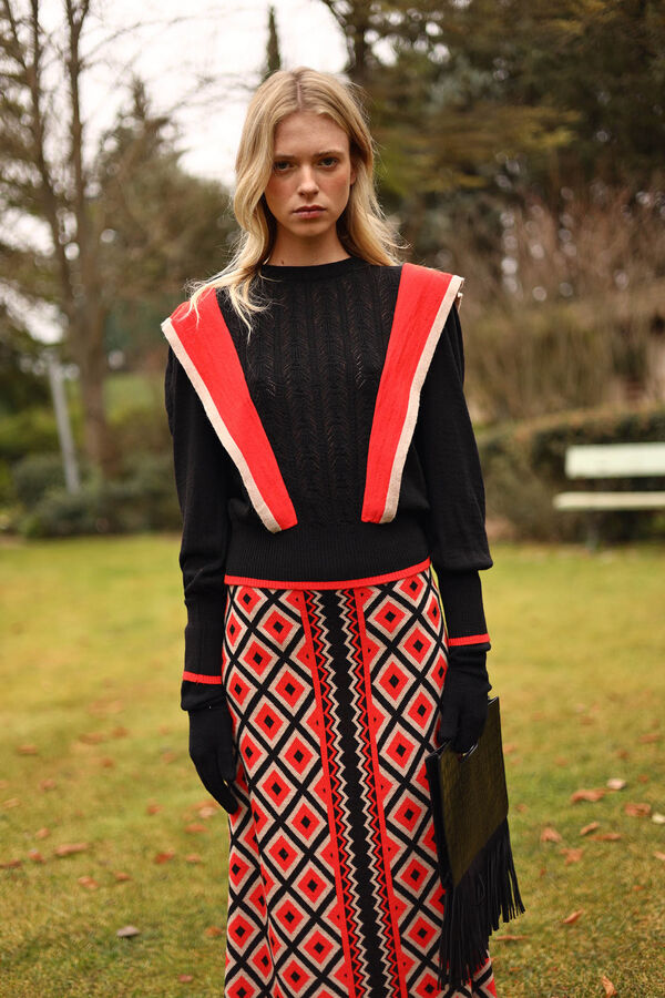 Panambi Falda Anna Rojo