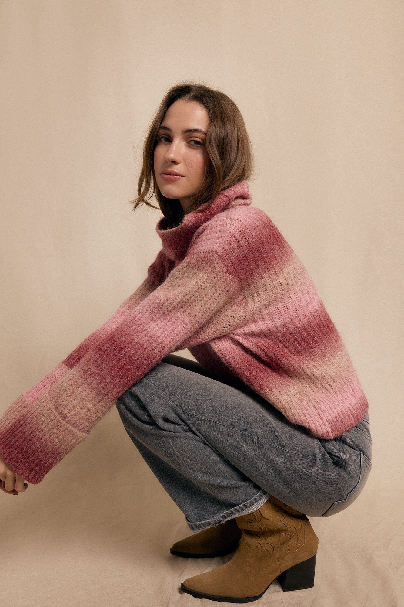 Slowlove Jersey cuello vuelto