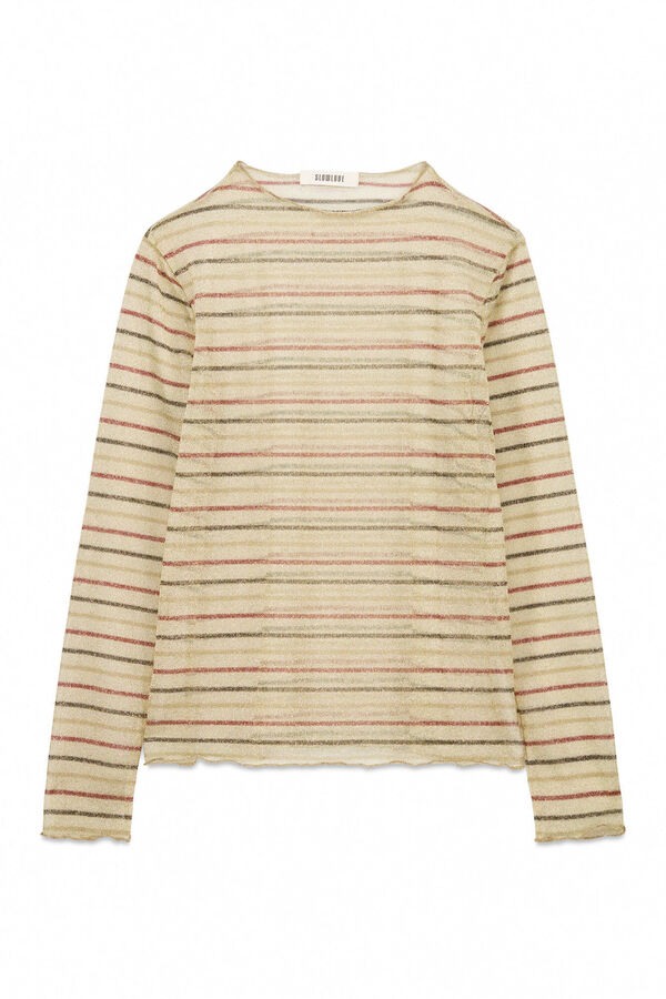 Slowlove Top raya lurex Multicolor