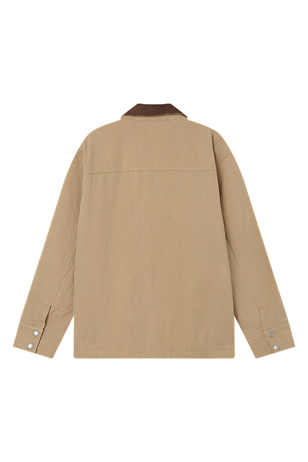 Grace & Mila Chaqueta en sarga de algodón Beige