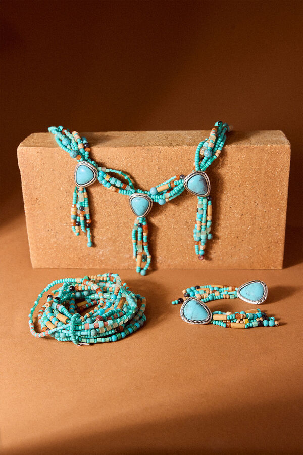 Slowlove Pulsera de cuentas m&uacute;ltiple Multicolor