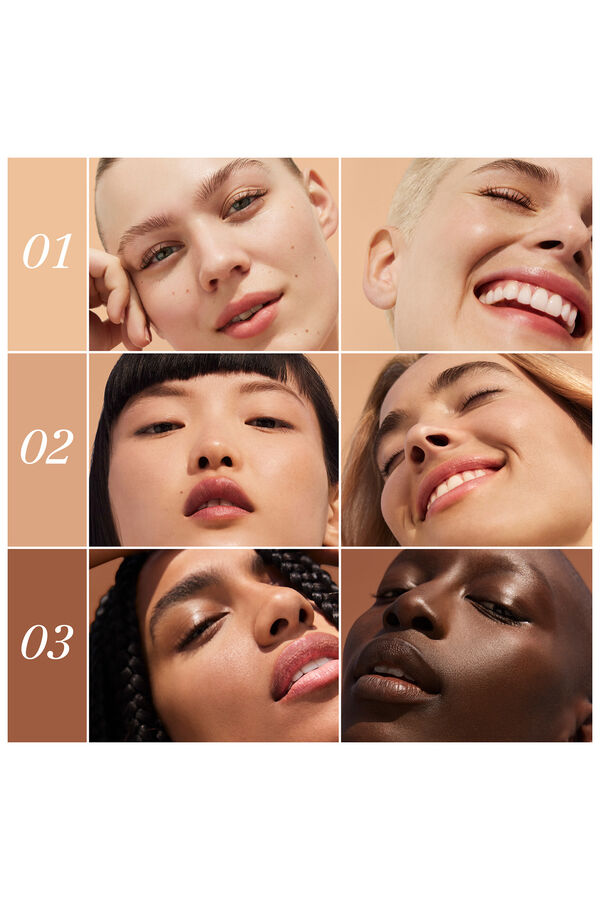 Nuxe BB Cream Hidratante con Color 24H, Prodigieux&reg; le teint &eacute;clat 30ml - Tono oscuro Estampado blanco