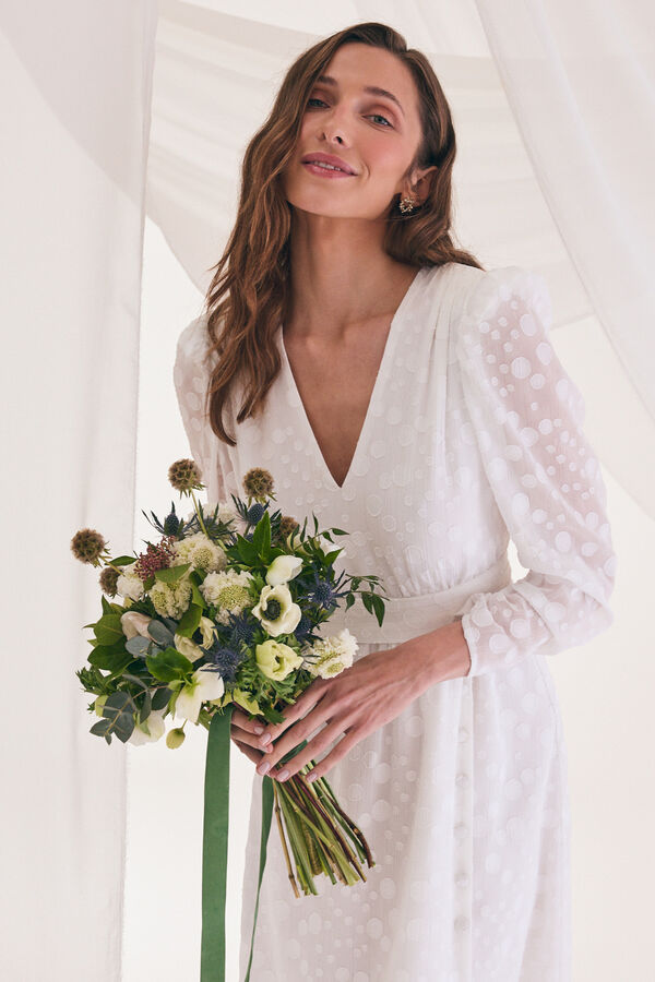 Pol&iacute;n Et Moi Vestido novia Amaia Blanco