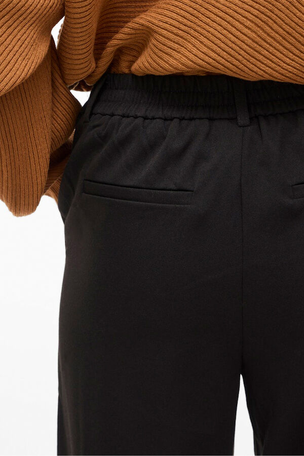 Vila Pantal&oacute;n de vestir ancho Negro