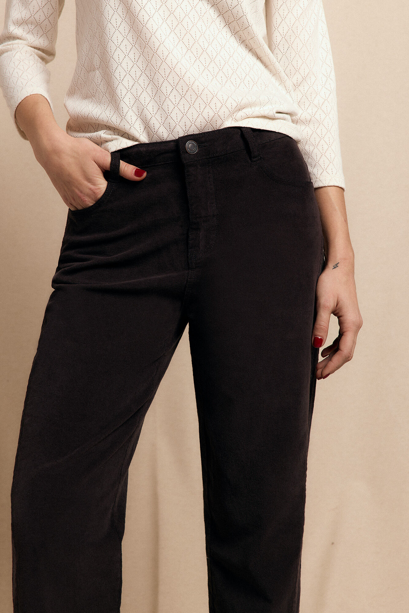 Slowlove Pantal&oacute;n Corduroy Cuts