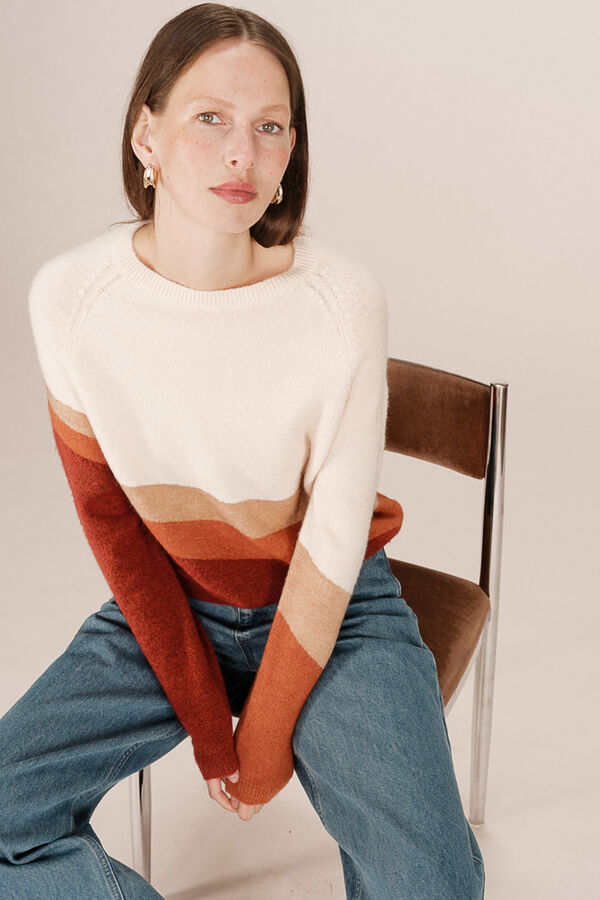 Grace & Mila Jersey con motivo multicolor Multicolor