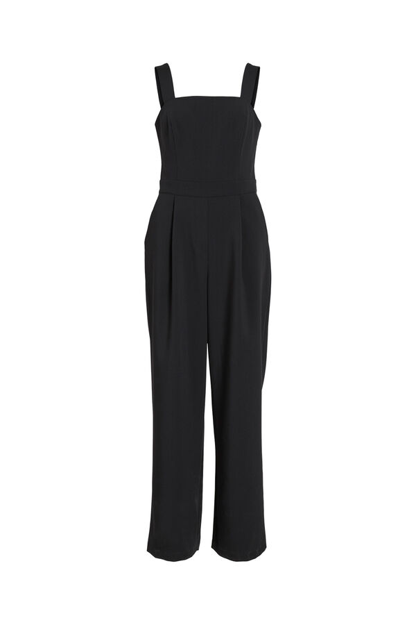 Vila Mono largo de tirantes Negro