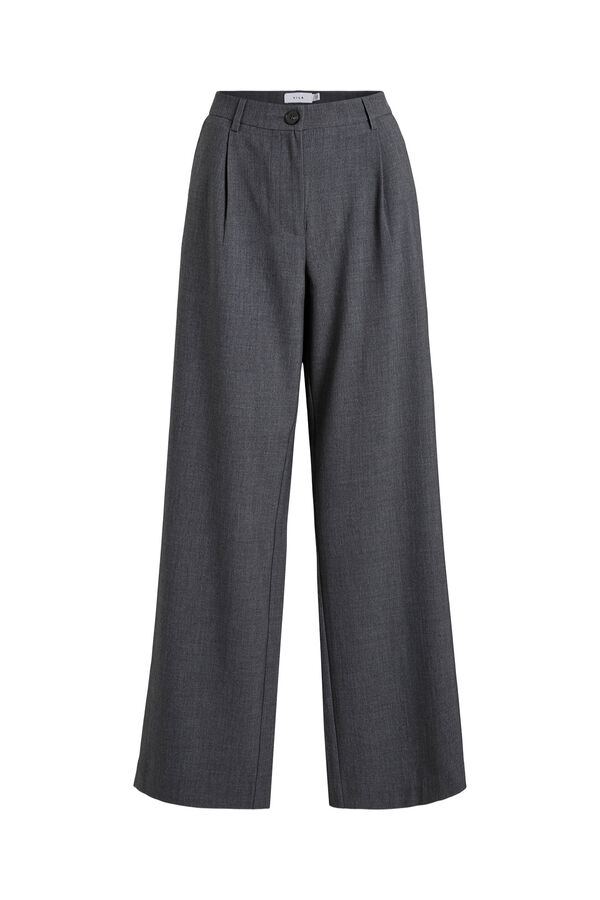 Vila Pantal&oacute;n wide leg Gris oscuro