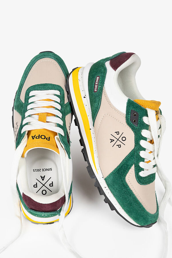 Popa Deportivo se&ntilde;ora Blake Nylon Verde