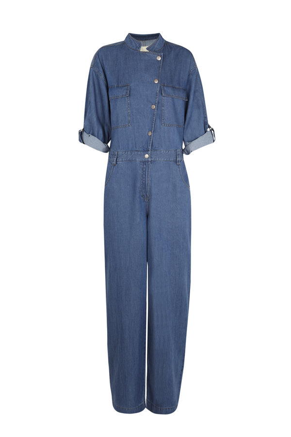 Slowlove Mono vaquero cargo Azul oscuro