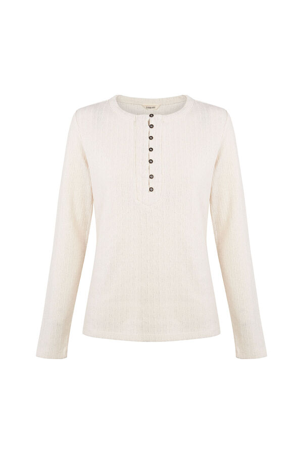 Slowlove Top panadero estructura Marfil