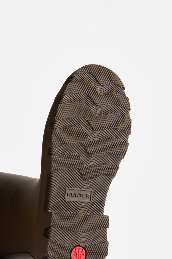 Hunter Bota downpour tall Marr&oacute;n oscuro