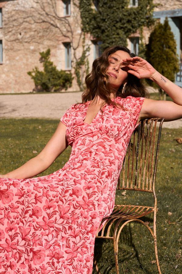 Pol&iacute;n Et Moi Vestido flores Gabriela Rosa