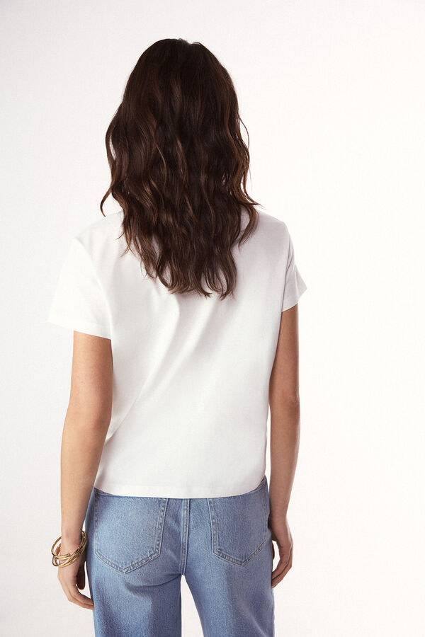 Slowlove Camiseta slowlove estampada Blanco