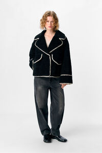 Object Chaqueta borreguillo sintético